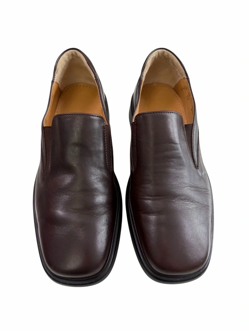 Bally Rolamo Leather Slip-On Loafers Dark Brown Men’s Size 7D
